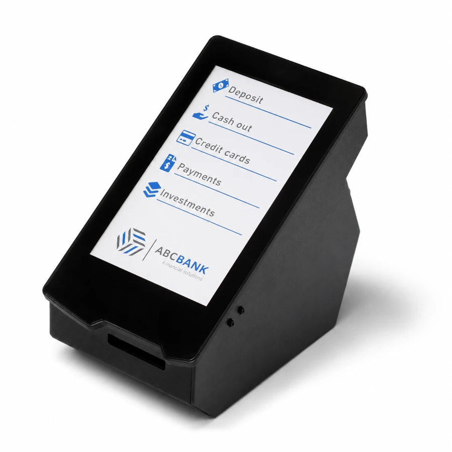 Qsmart B2 Touch نظام إدارة الطوابير المكتبي المدمج