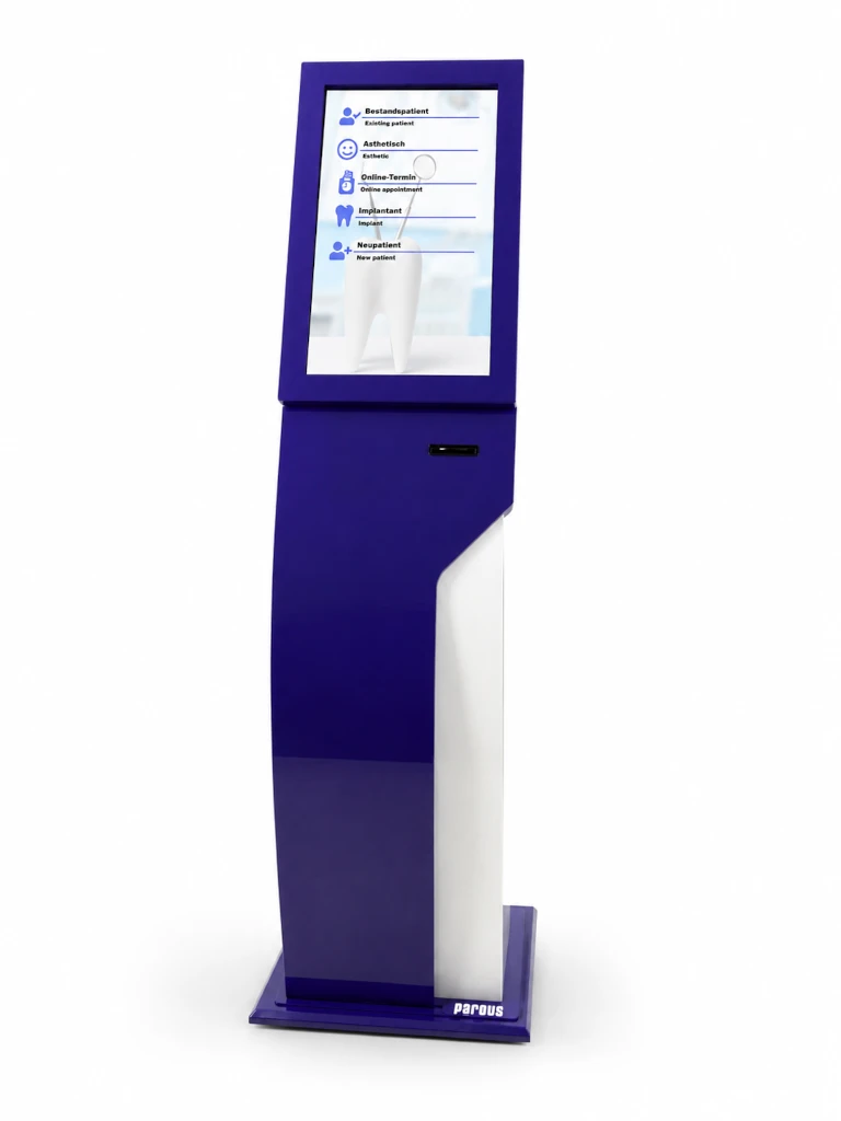 جهاز Q-smart E2 لإصدار تذاكر الدور ضمن نظام إدارة الطوابير